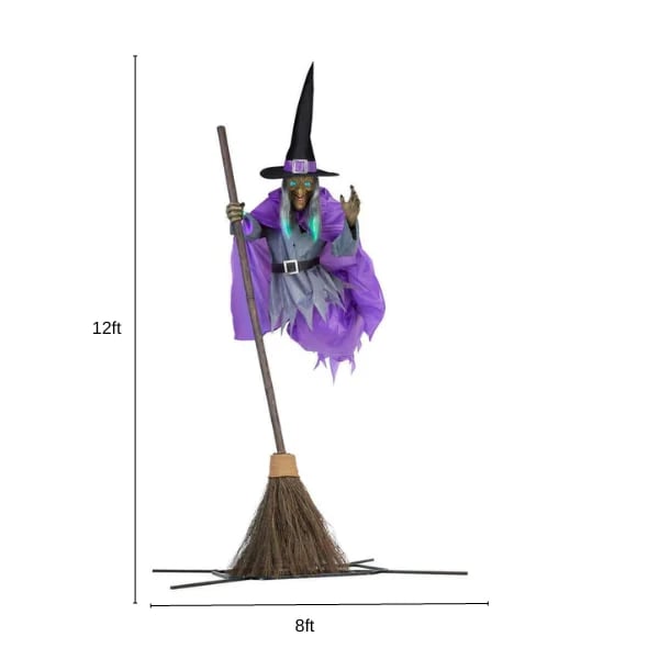 Halloween Early Bird Halloween Props Garden Flying Witch