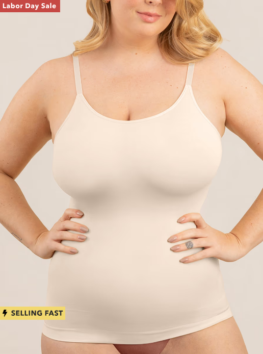 Shapermint Essentials All Day Every Day Scoop Neck Cami