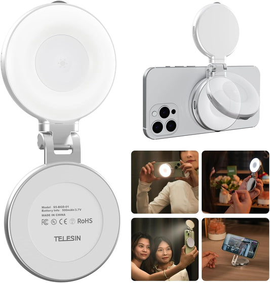 3-in-1 Magnetic Beauty Selfie Light for Phones