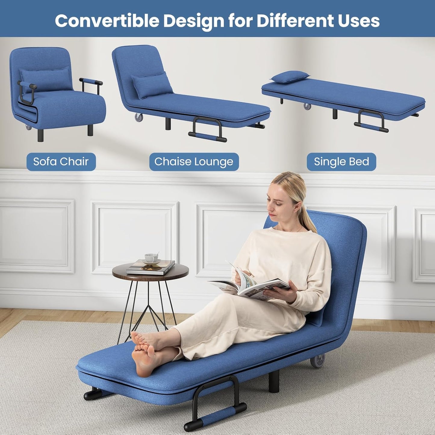 Moccha Folding Convertible Sofa Bed