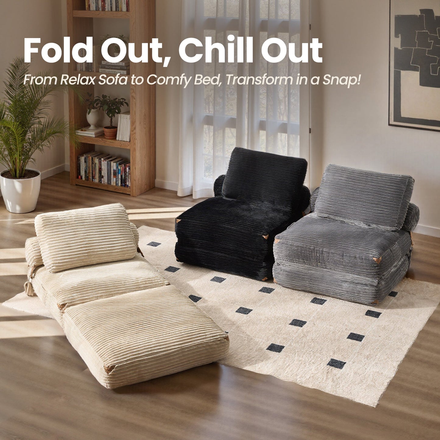 Bean Bag Bed Folding Sofa Bed