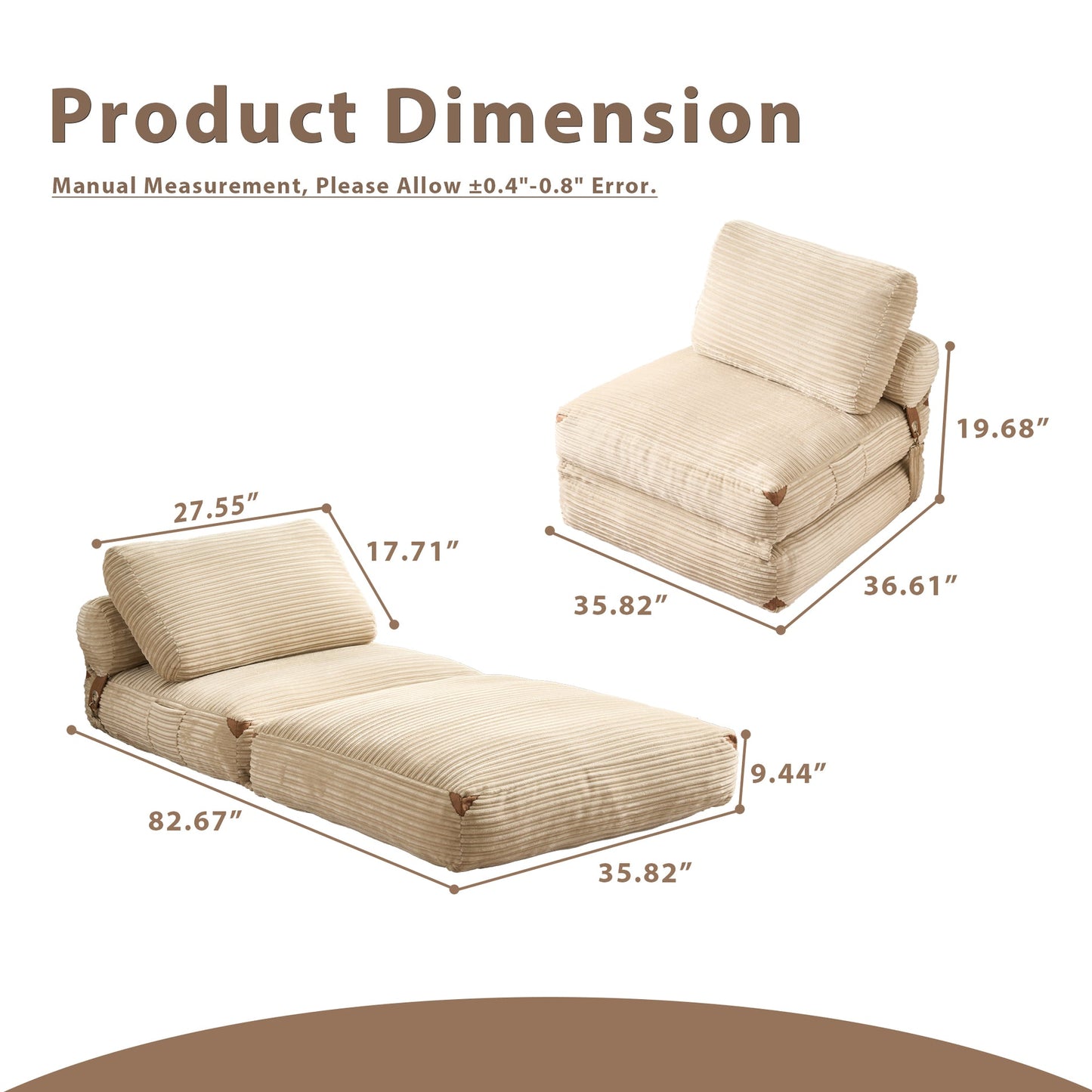 Bean Bag Bed Folding Sofa Bed